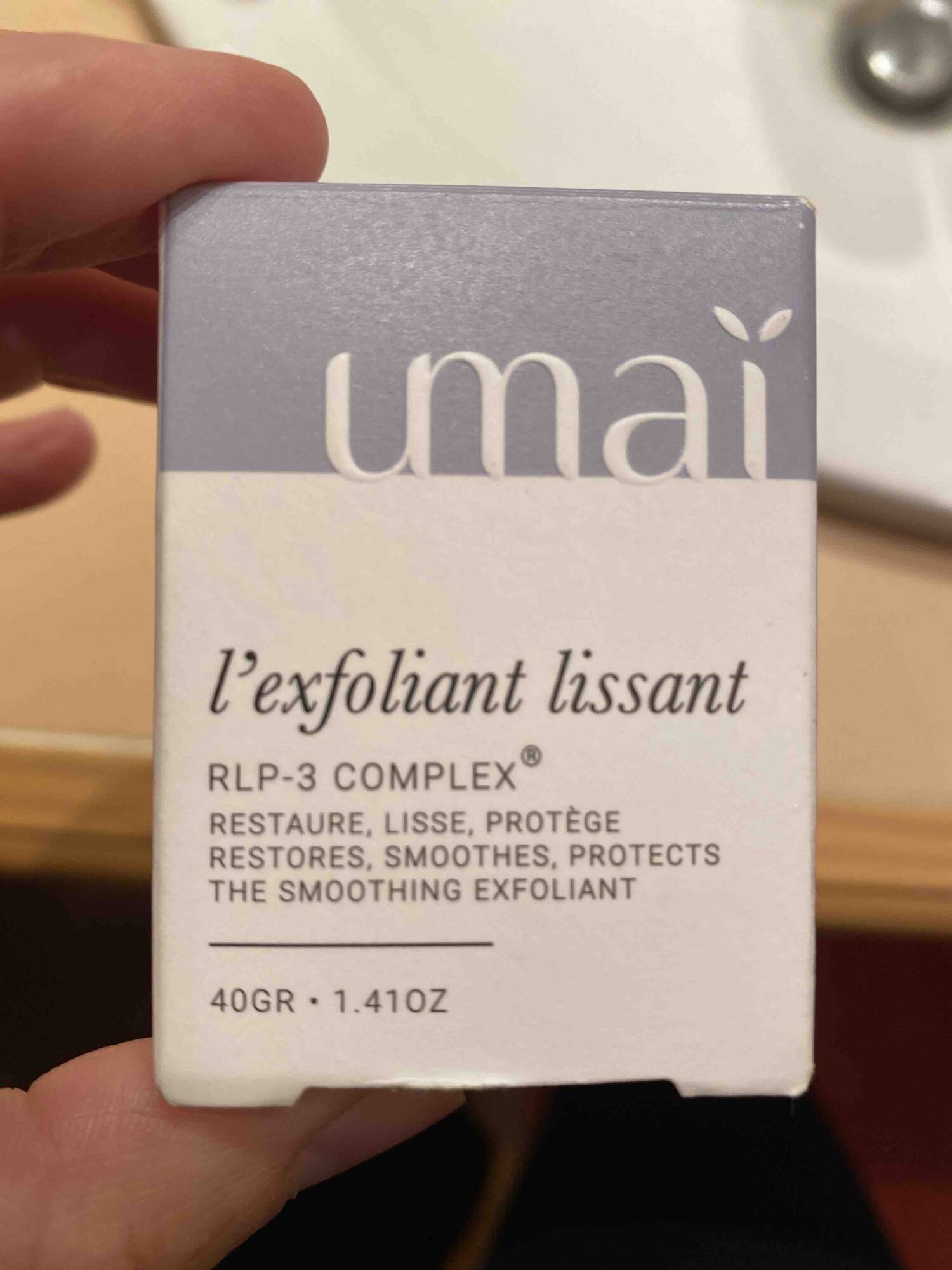 UMAÏ - RLP-3 complex - L'exfoliant lissant