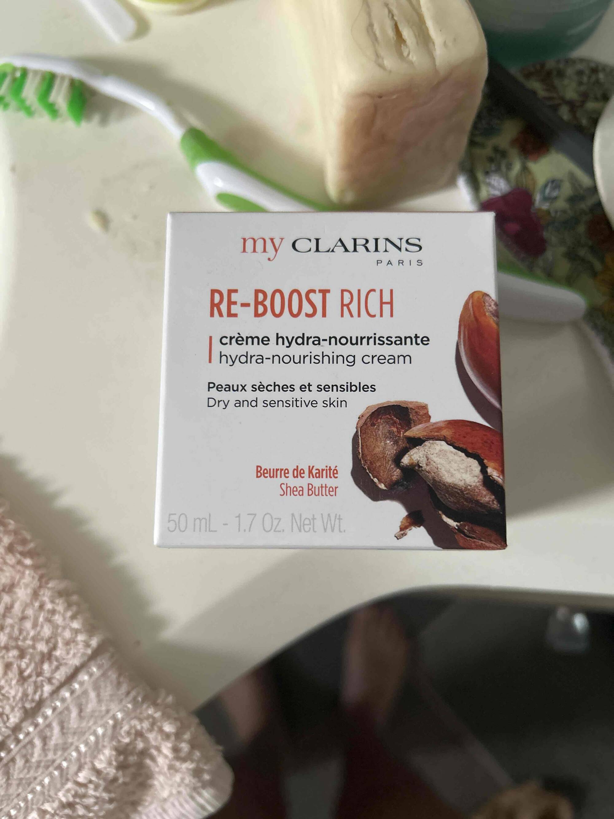 MY CLARINS - Re-boost rich - Crème hydra-nourrissante