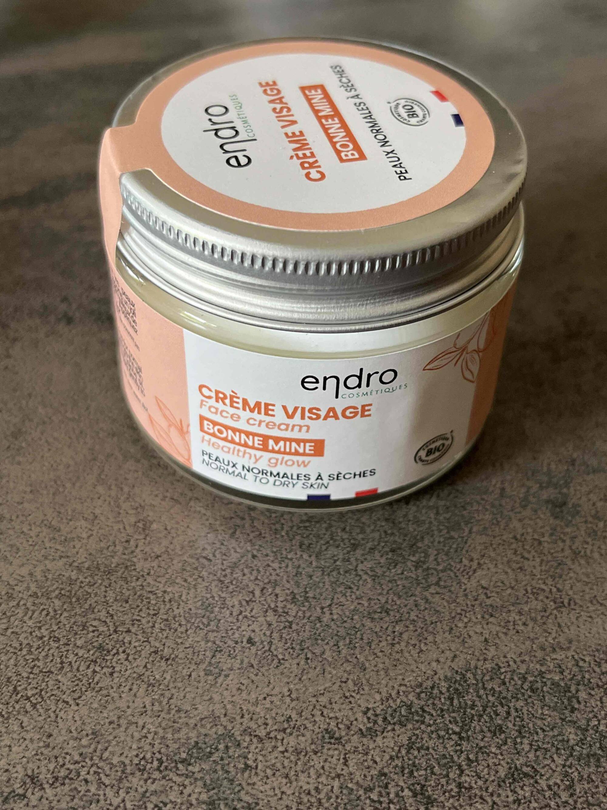 ENDRO COSMETIQUES - Bonne mine - Crème visage 