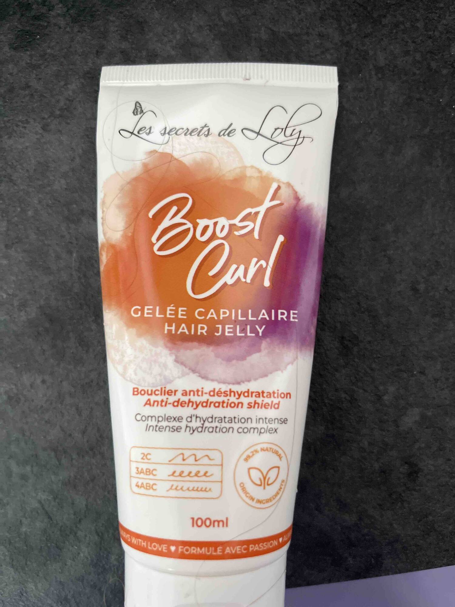 LES SECRETS DE LOLY - Boost curl gelée capillaire 