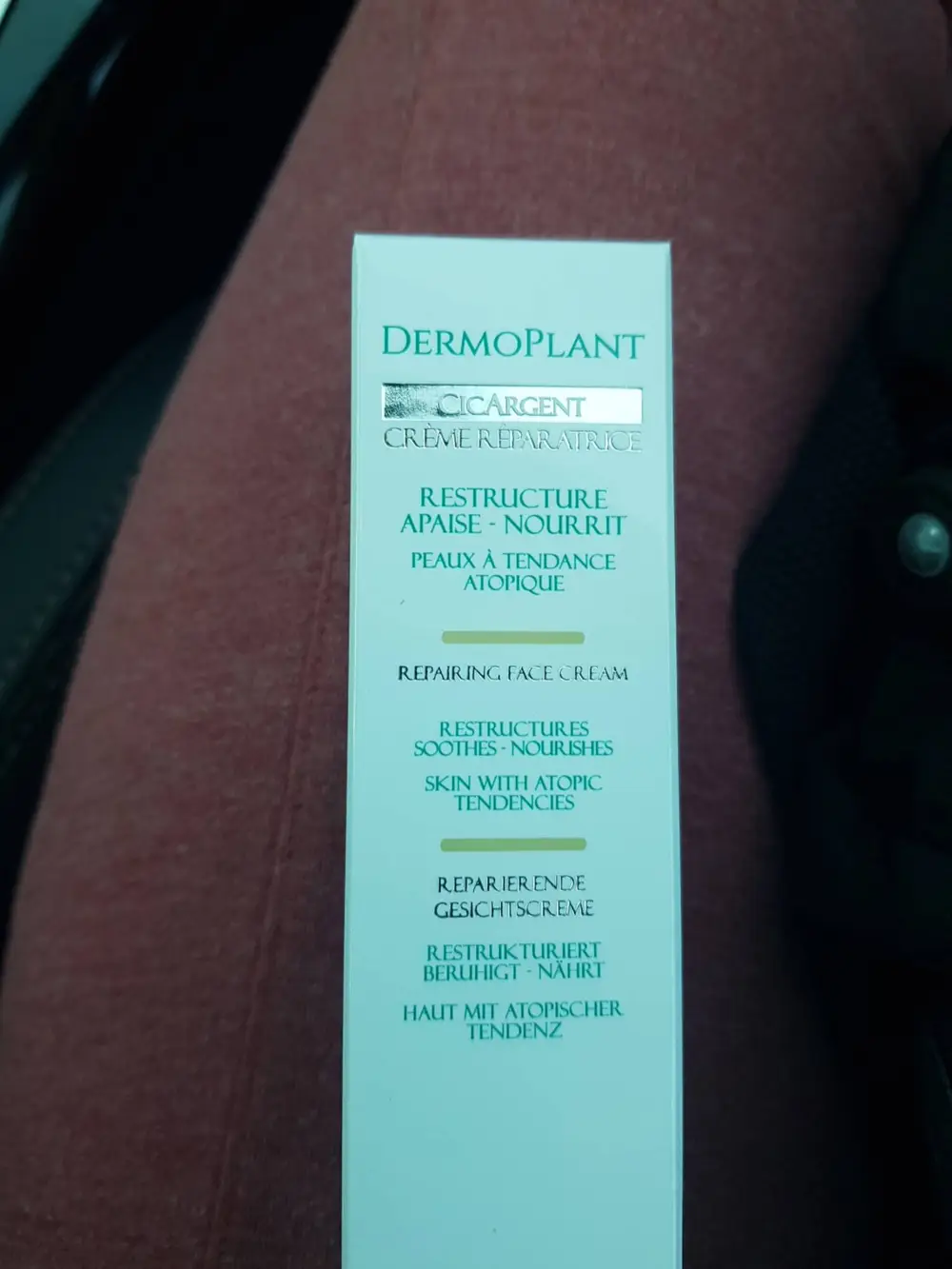 DERMOPLANT - Cicargent - crème réparatrice 