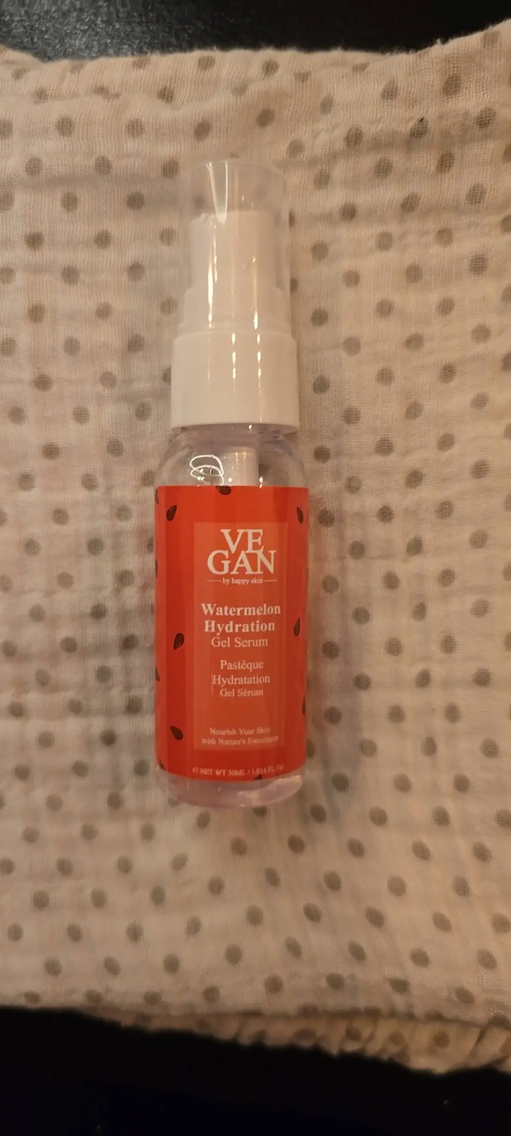 VEGAN BY HAPPY SKIN - Pastèque hydratation gel sérum