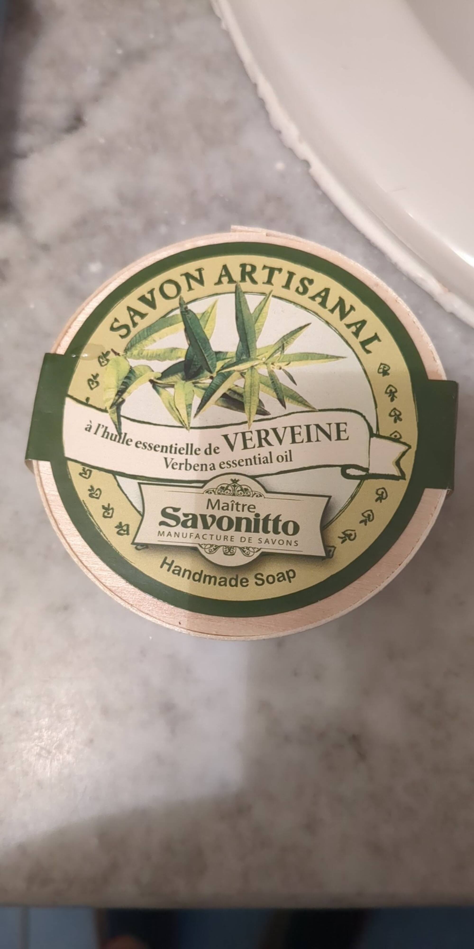 MAÎTRE SAVONITTO - Savon artisanal verveine