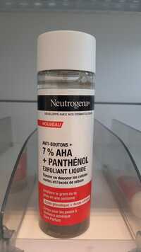 NEUTROGENA - Anti-boutons+ exfoliant liquide 7% aha + panthénol