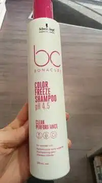 SCHWARZKOPF - Bc bonacure - Color freeze shampoo