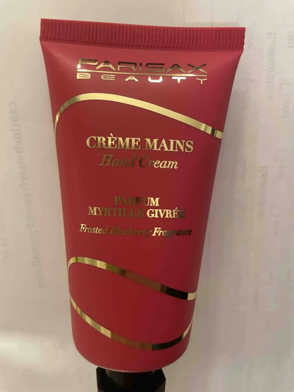 PARISAX - Crème mains parfum myrtille givrée