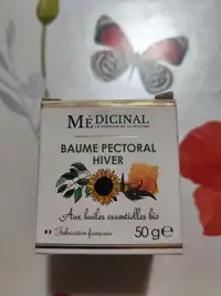 MEDICINAL - Baume pectoral hiver aux huiles essentielles bio