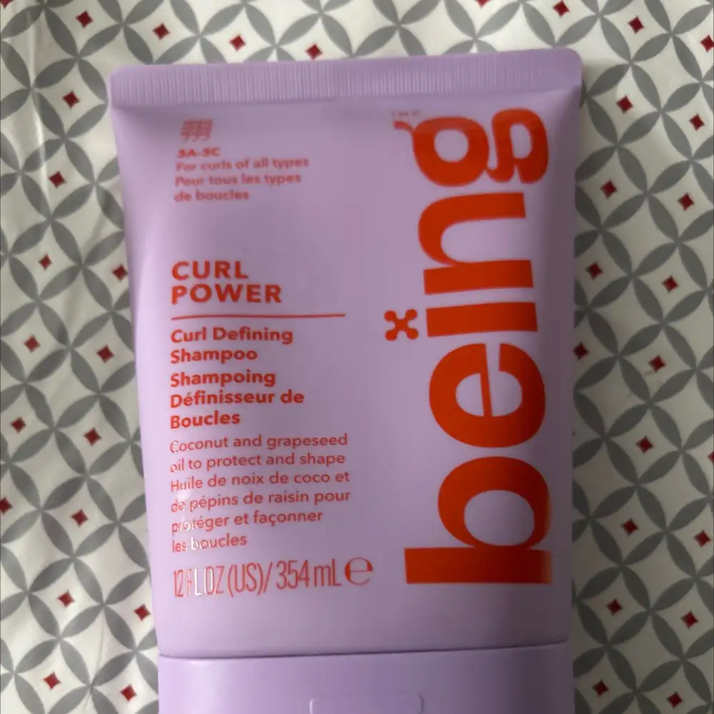BEING - Shampoing définisseur de boucles