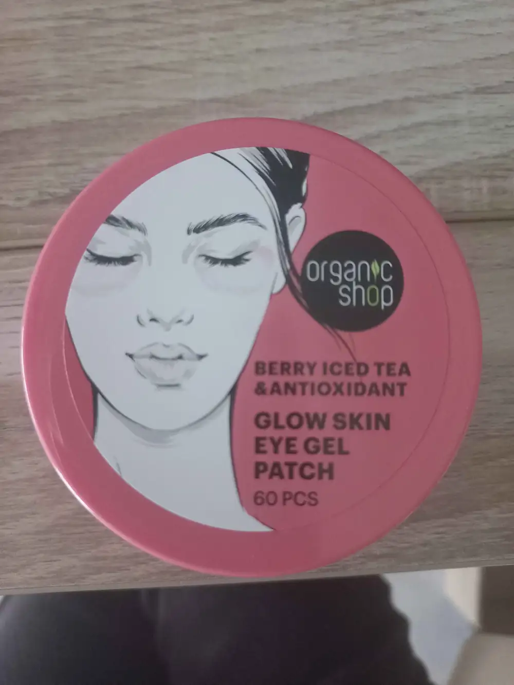 ORGANIC SHOP - Glow skin eye gel patch