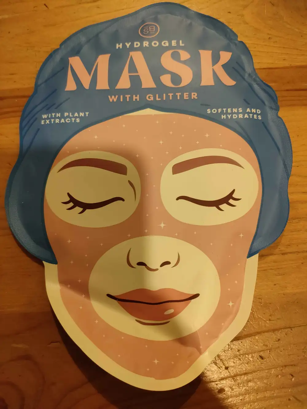SKINBLISS - Hydrogel mask with glitter
