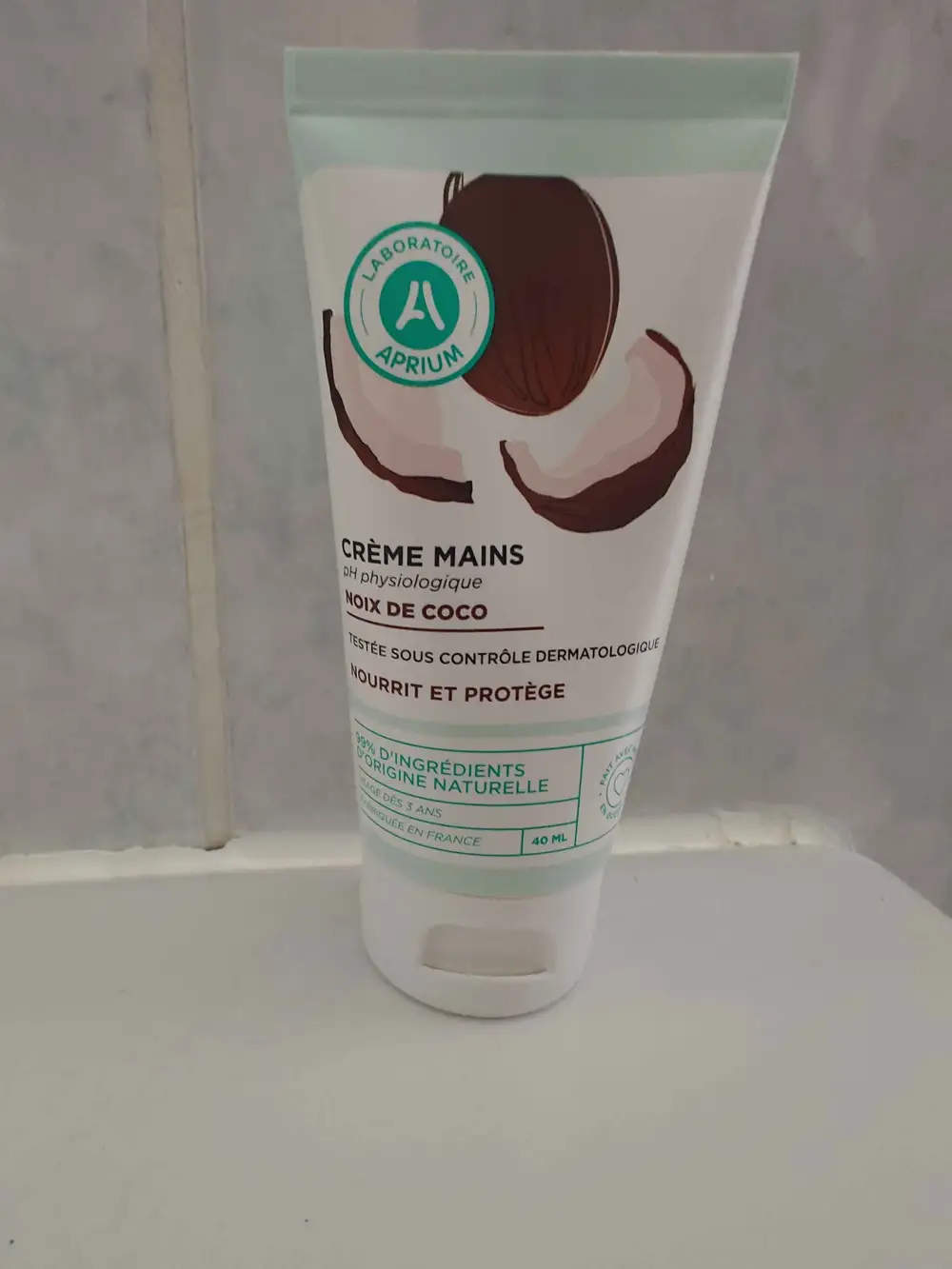 LABORATOIRE APRIUM - Crème mains noix de coco