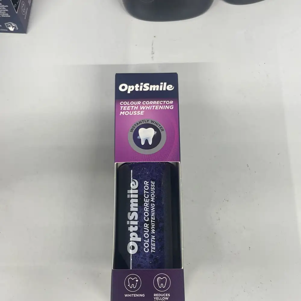 OPTISMILE - Colour corrector teeth whitening mousse