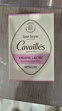 CAVAILLES - Amande lactée - Savon surgras