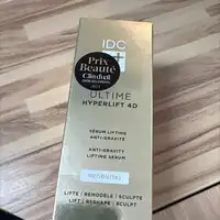 IDC - Ultime hyperfit 4D - Sérum lifting anti-gravité