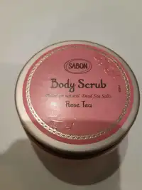 SABON - Body scrub rose tea