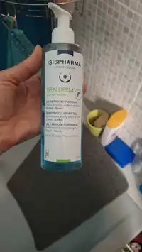 ISIS PHARMA - Teen derm sensitive - Gel nettoyant purifiant