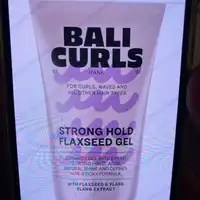 BALI CURLS - Strong hold flaxseed gel