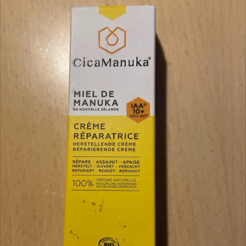 CICA MANUKA - Crème reparatrice miel de manuka