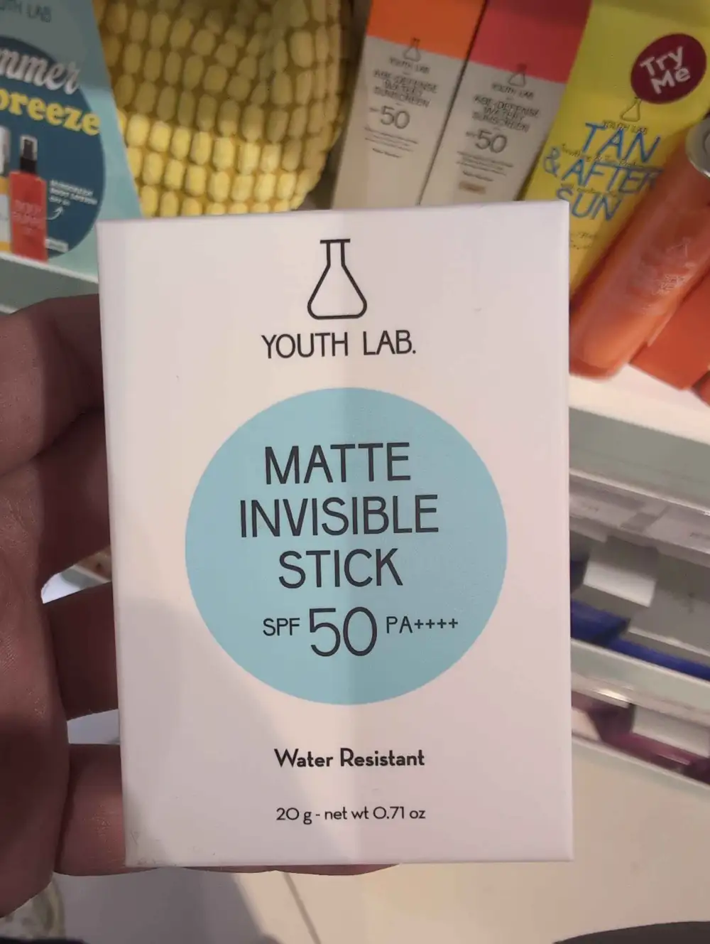 YOUTH LAB - Matte invisible stick SPF50
