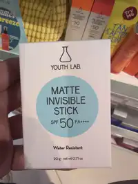 YOUTH LAB - Matte invisible stick SPF50