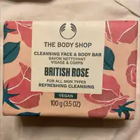 THE BODY SHOP - British rose - Savon nettoyant visage & corps