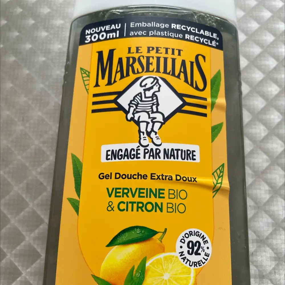 LE PETIT MARSEILLAIS - Gel douche extrat doux verveine & citron bio
