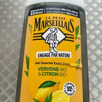 LE PETIT MARSEILLAIS - Gel douche extrat doux verveine & citron bio