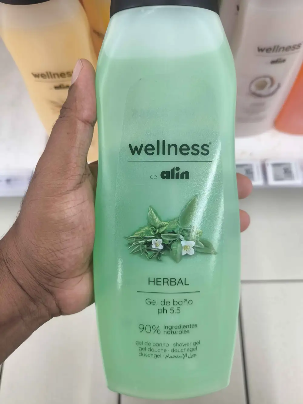 WELLNESS DE ALIN - Herbal - Gel douche