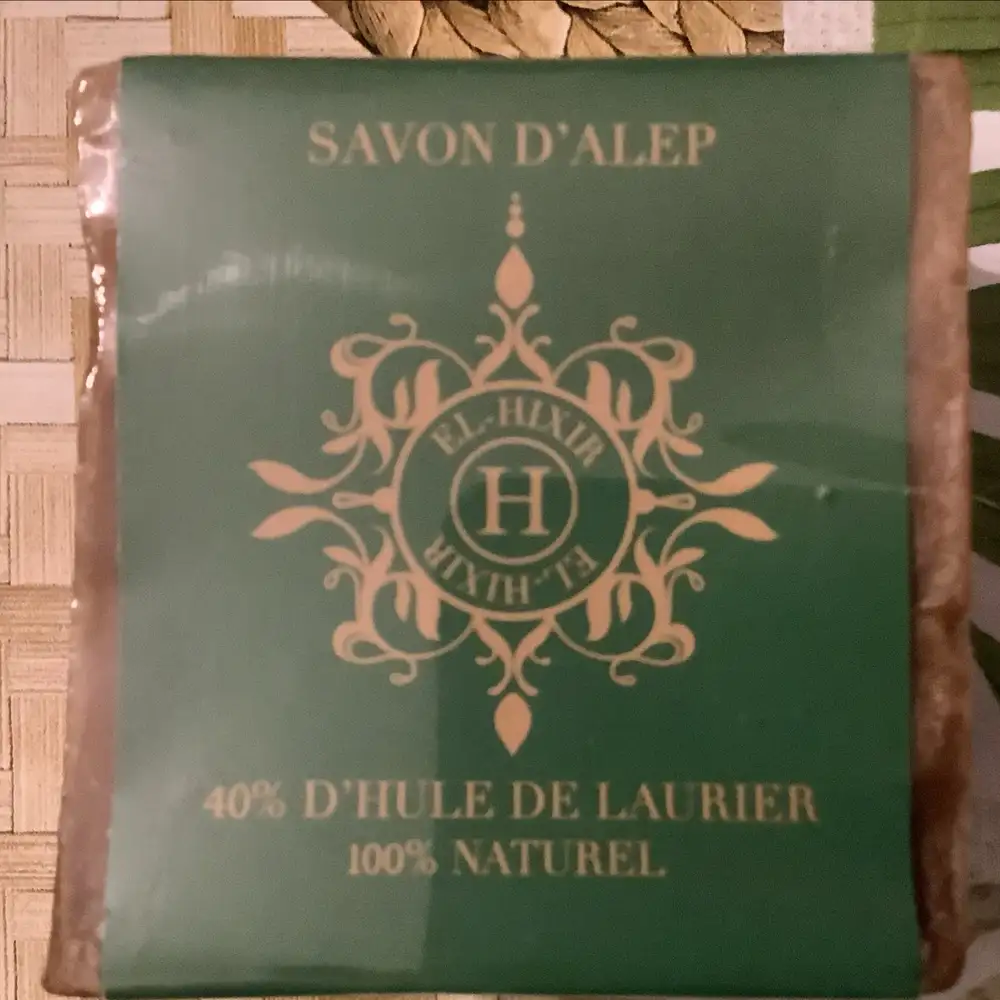 EL-HIXIR - Savon d’Alep 40% d'huile de laurier