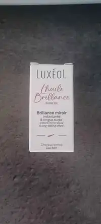 LUXÉOL - L'huile brillance - Brillance miroir instantanée