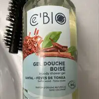 CE'BIO - Gel douche boisé santal fèves de tonka