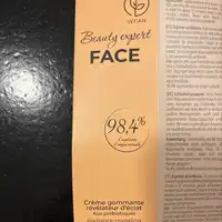 PEGGY SAGE - Beauty expert face - Crème gommante revélateur d'éclat