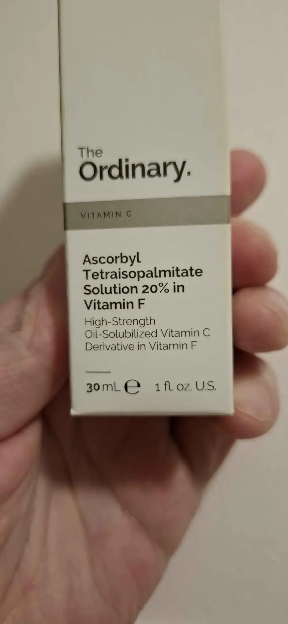 THE ORDINARY - Ascorbyl tetraisopalmitate solution 20% in vitamin F