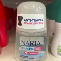 NARTA - Déodorant invisible anti-traces 72h