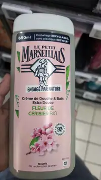 LE PETIT MARSEILLAIS - Crème de douche et bain fleur de cerisier bio