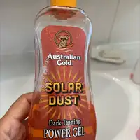 AUSTRALIAN GOLD - Solar dust - Dark tanning power gel