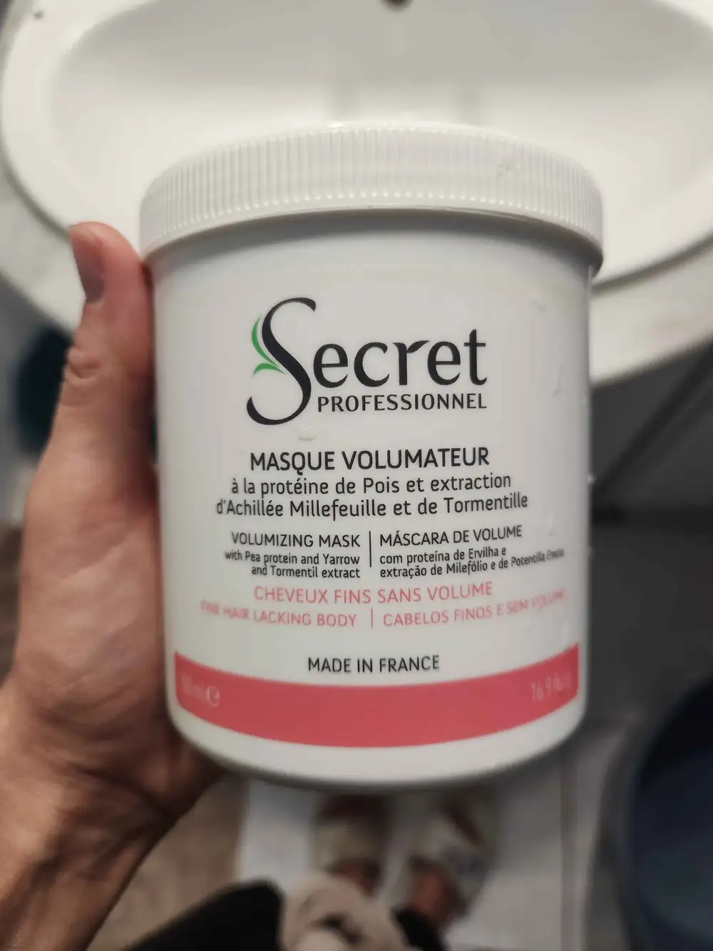 SECRET PROFESSIONNEL - Masque volumateur cheveux fins sans volume