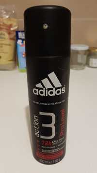ADIDAS - Action 3 pro level - Déodorant dry max 72h