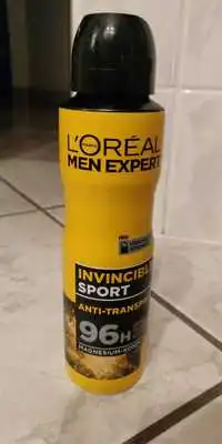 L'ORÉAL PARIS - Men expert Invincible sport - Anti transpirant