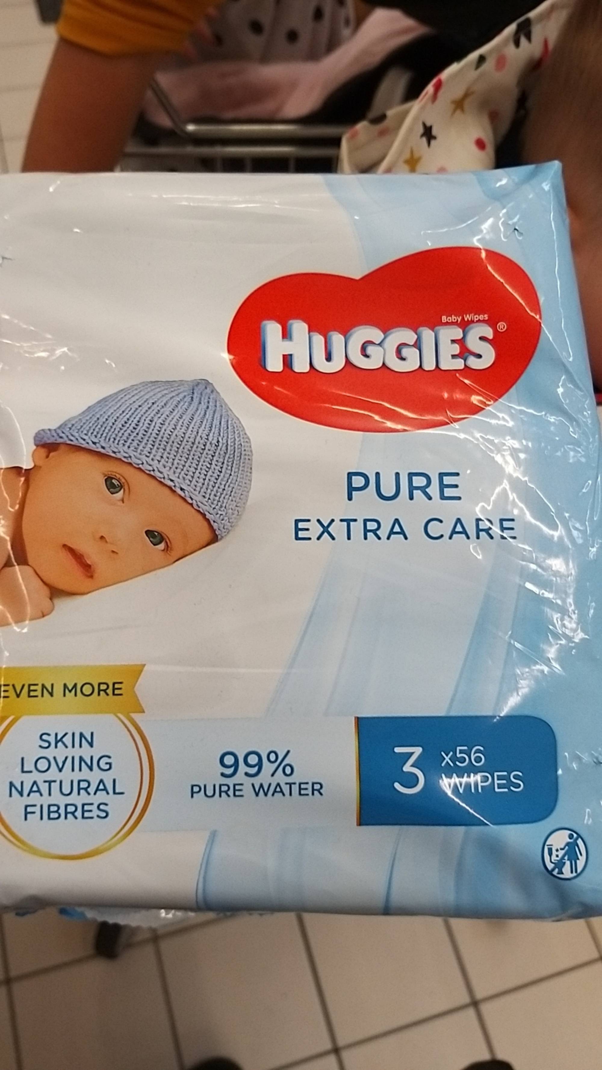 HUGGIES - Baby wipes pure extra care