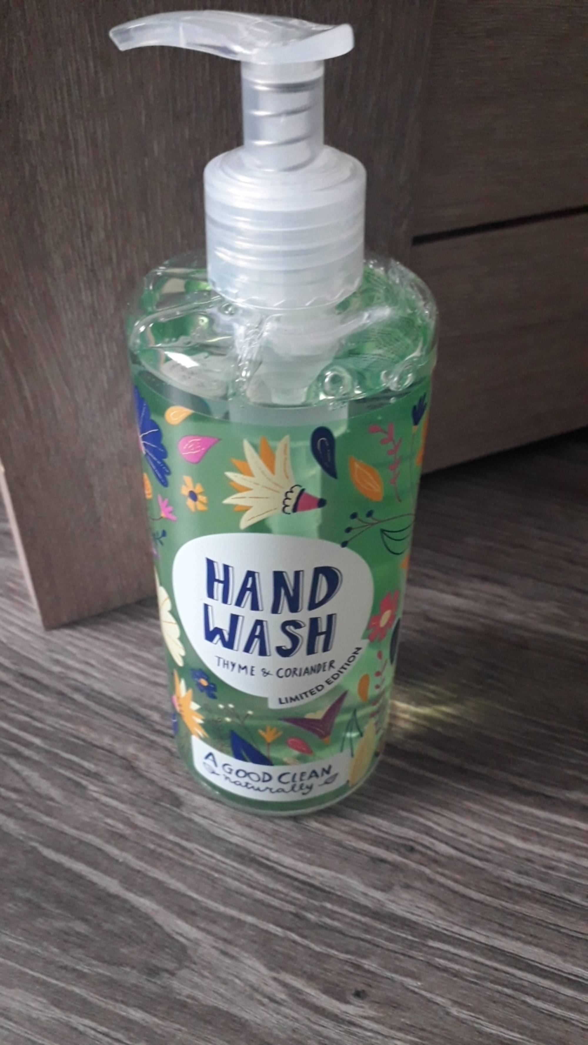 A GOOD CLEAN - Hand wash thyme & coriander