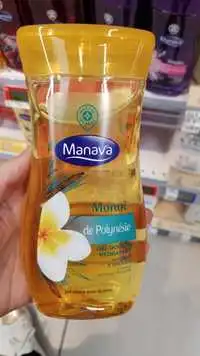 MARQUE REPÈRE - Manava monoi de Polynésie - Gel douche hydratant