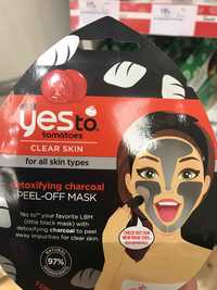 YES TO TOMATOES - Detoxifying charcoal - Peel-off mask