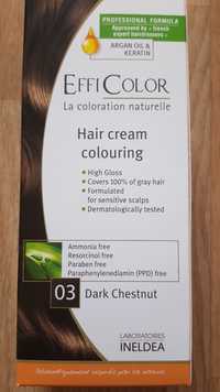 LABORATOIRES INELDEA - Effi color - Hair cream colouring 03 dark chestnut