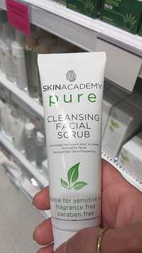 SKINACADEMY - Pure - Cleansing facial scrub
