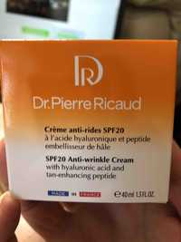 DR PIERRE RICAUD - Crème anti-rides SPF20