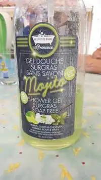 LES PETITS BAINS DE PROVENCE - Mojito - Gel douche surgras sans savon