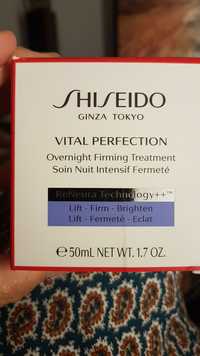 SHISEIDO - Vital perfection - Soin nuit intensif fermeté