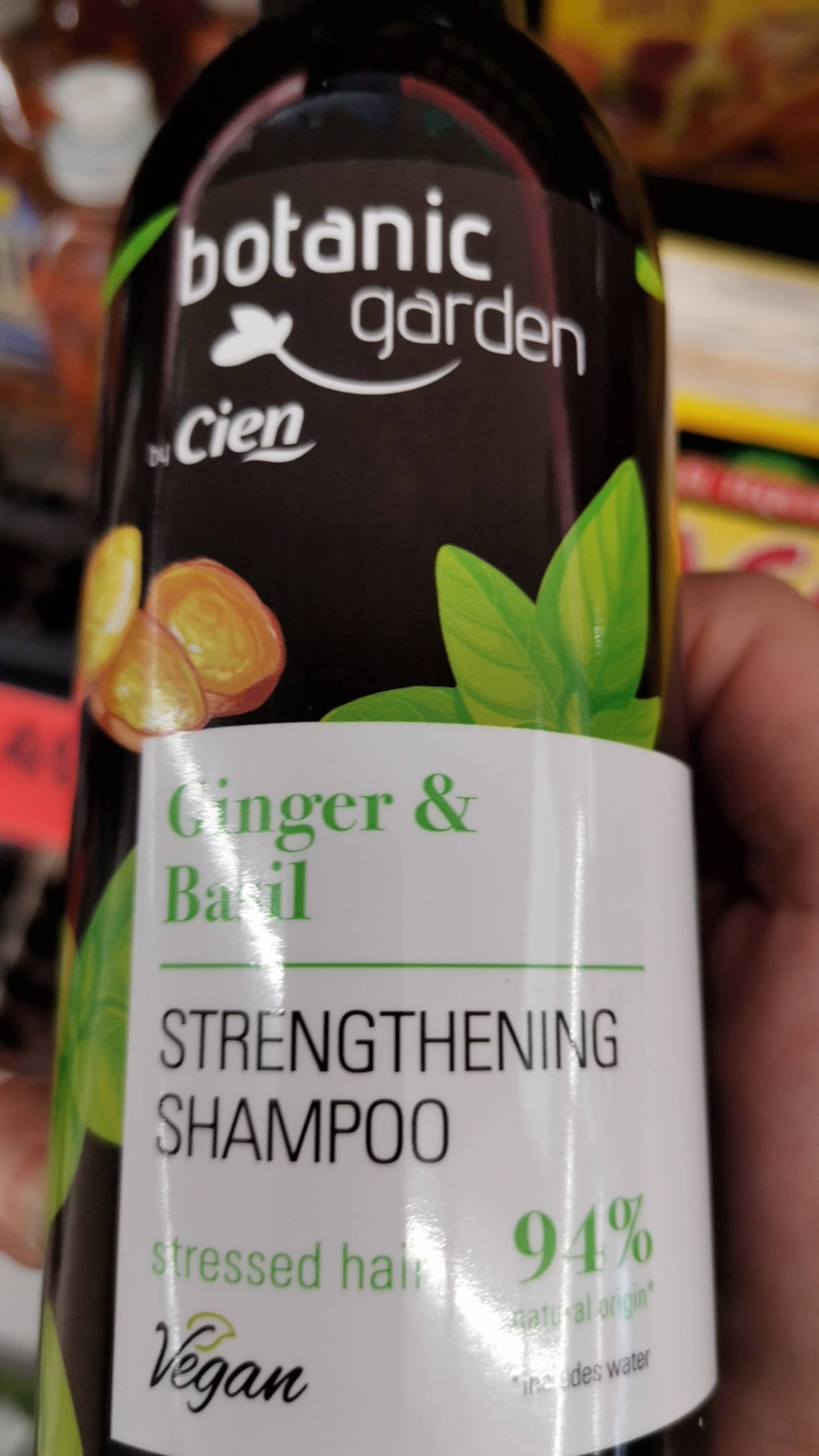 CIEN - Botanic garden - Strengthening shampoo ginger & basil