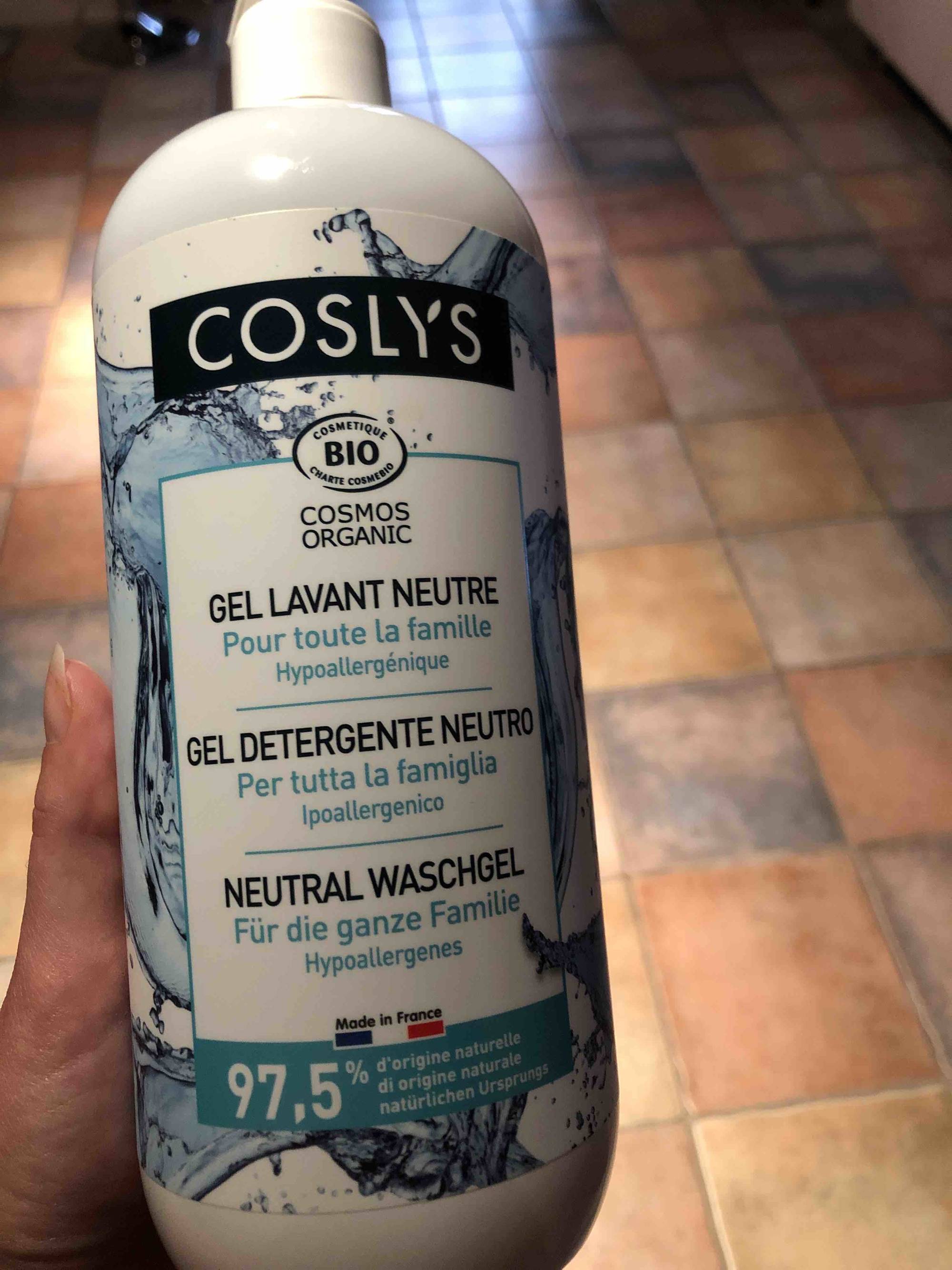 COSLYS - Gel lavant neutre pour toute la famille